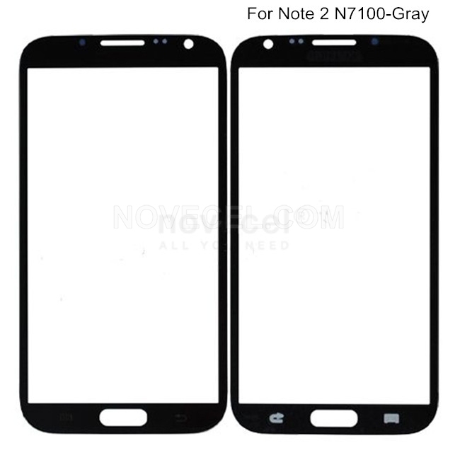 A+ Front Glass Lens for Galaxy Note 2 N7100 - High Quality