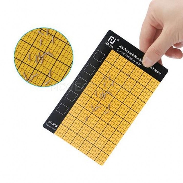Magnetic Screw Mat Mobile Phone Repair Tools Screw Memory Mat - 145*90*0.68mm