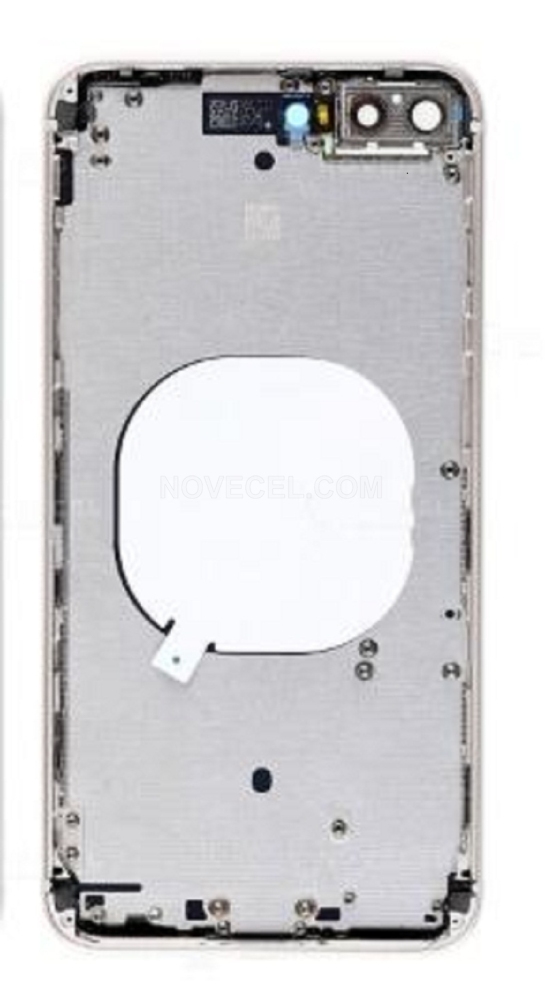 Full Housing with Card Tray and Volume Button for iPhone 8 Plus_Gold