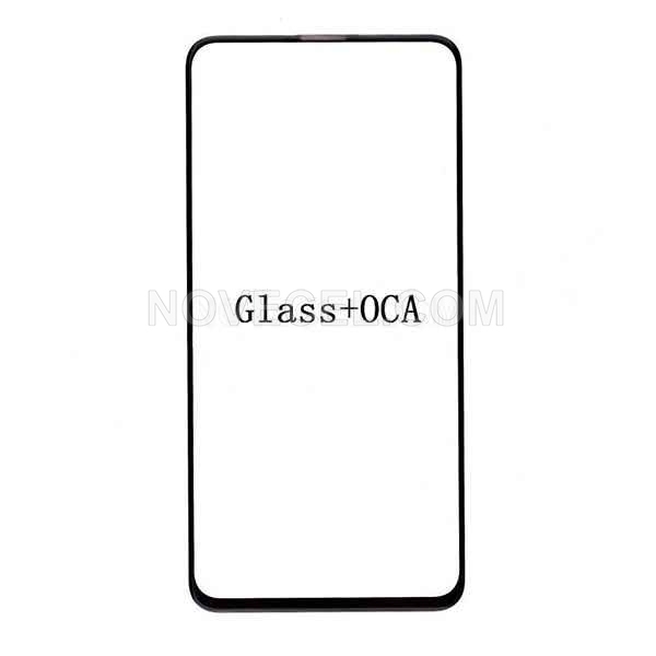 OCA Laminated Front Glass for Samsung Galaxy A31/A315_Black