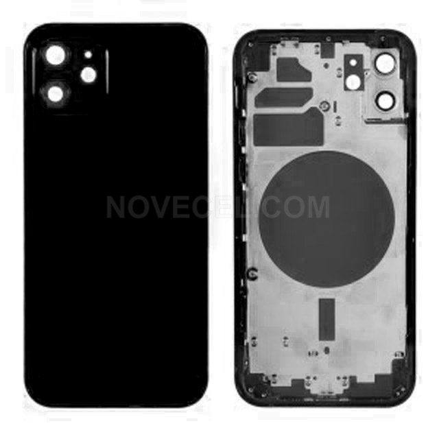 Back Housing for iPhone 12_Black