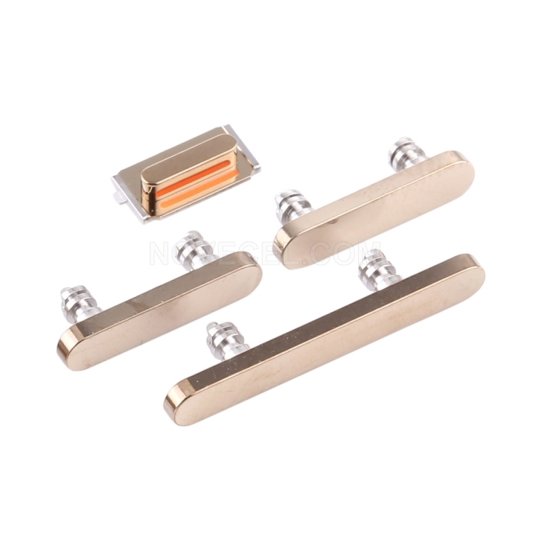 Side Button Set (Power/Volume/Mute Buttons) for iPhone 12 Pro/Max_Gold