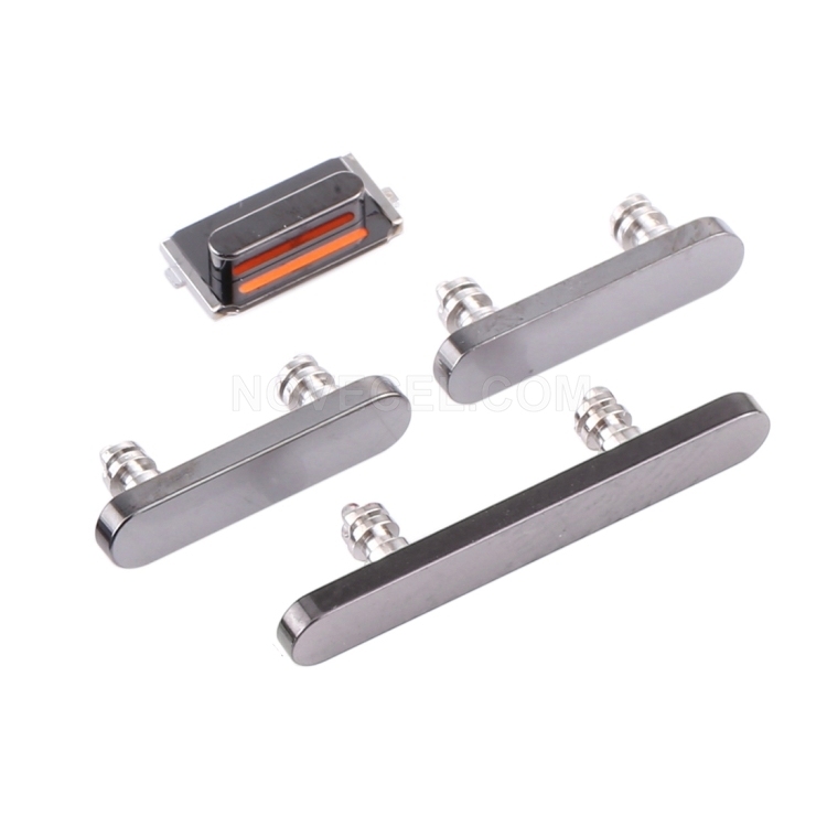 Side Button Set (Power/Volume/Mute Buttons) for iPhone 12 Pro/Max_Graphite