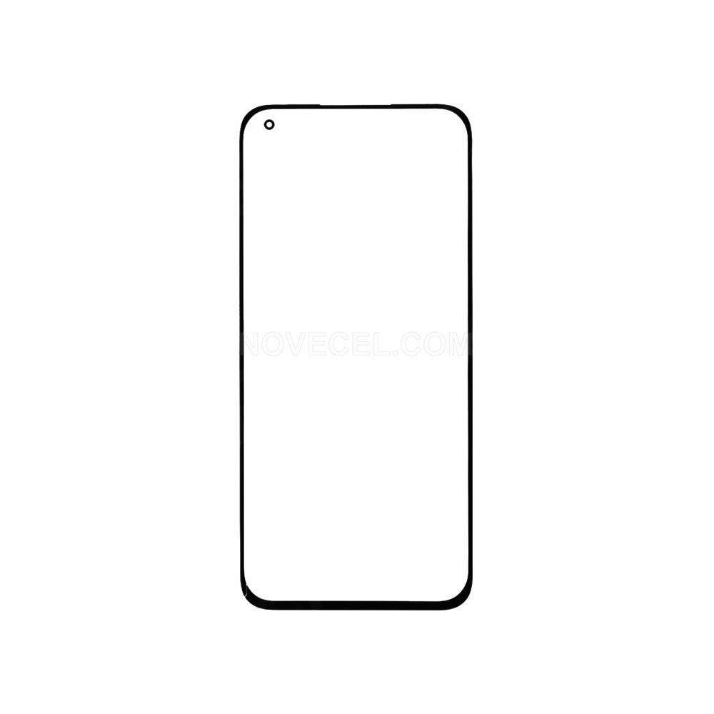 A+ Quality Front Glass for Xiaomi Mi 10/Pro_Black