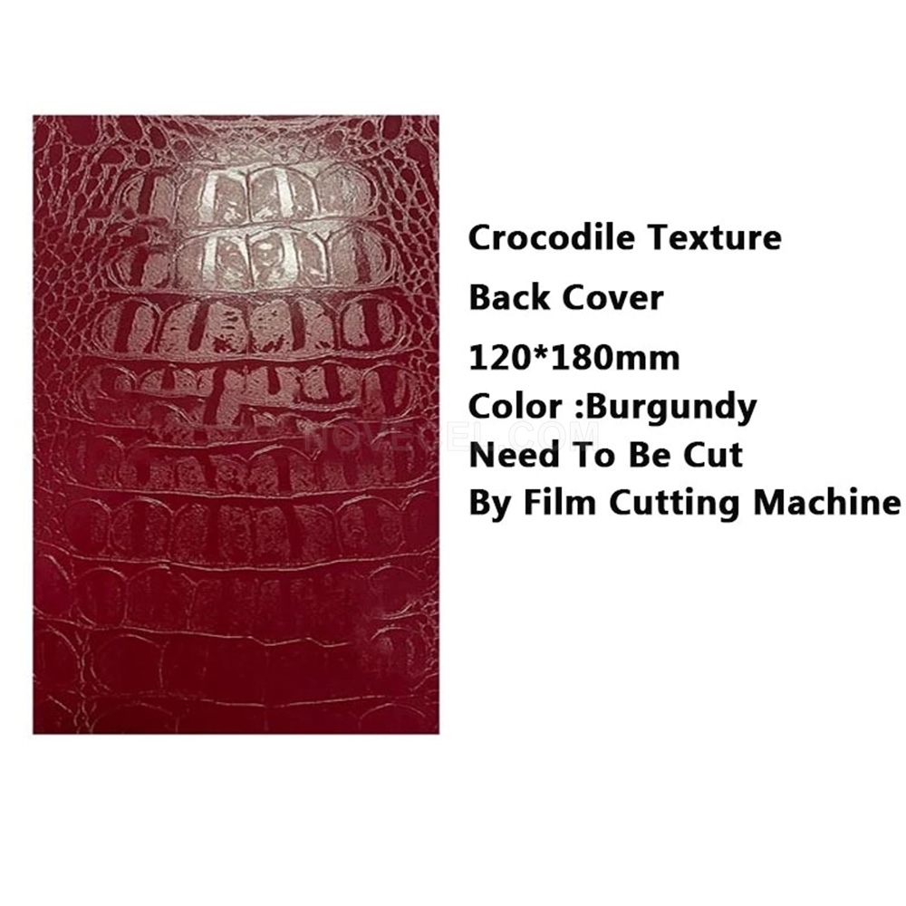 50PCS Mixed Crocodile Texture Protective Back Film