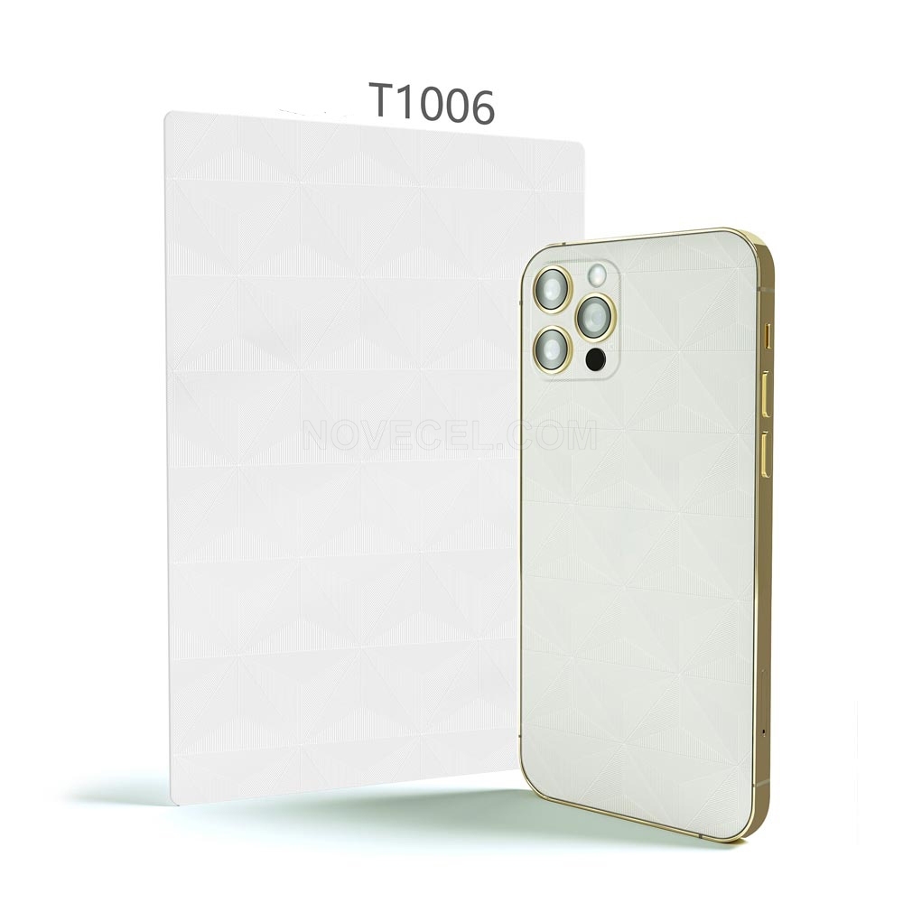 50PCS Mixed 4D Transparent Refractive Protective Back Film for Cutting Machine