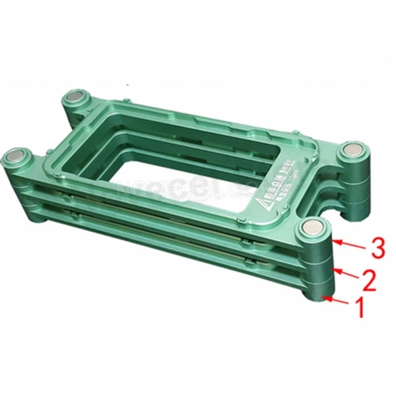 2pc/set Magnet Superimposed Pressure Holding Mold for iPhone 13 /13 Pro