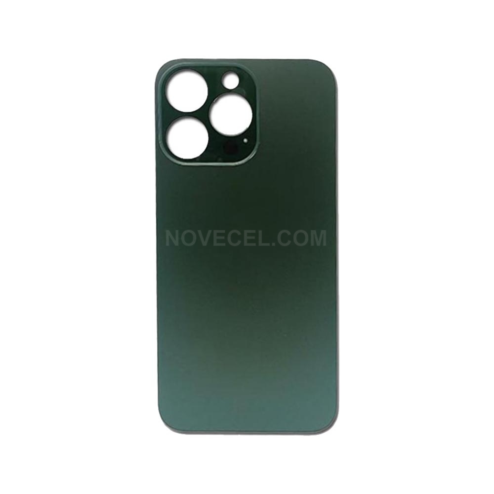 Big Hole Back Cover Glass Replacement for Apple iPhone 13 Pro Max_Green