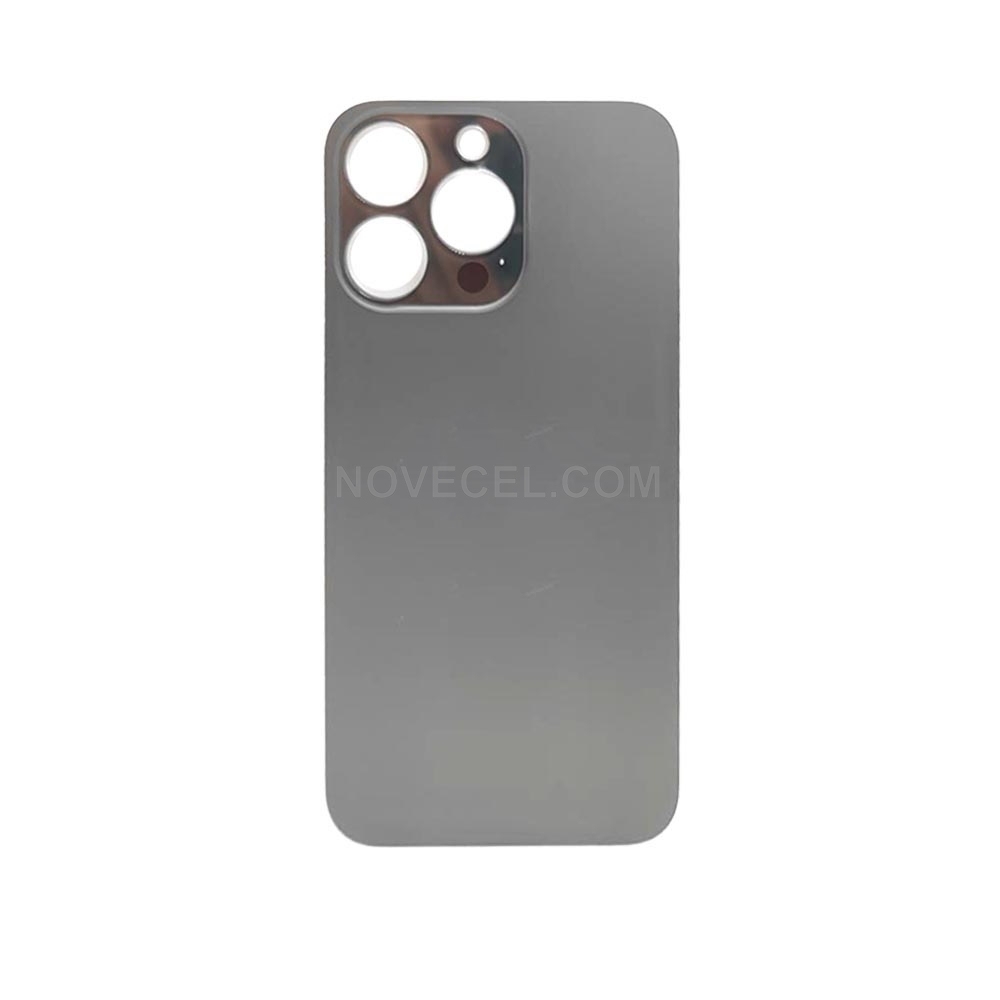 Big Hole Back Cover Glass Replacement for Apple iPhone 13 Pro_Graphite