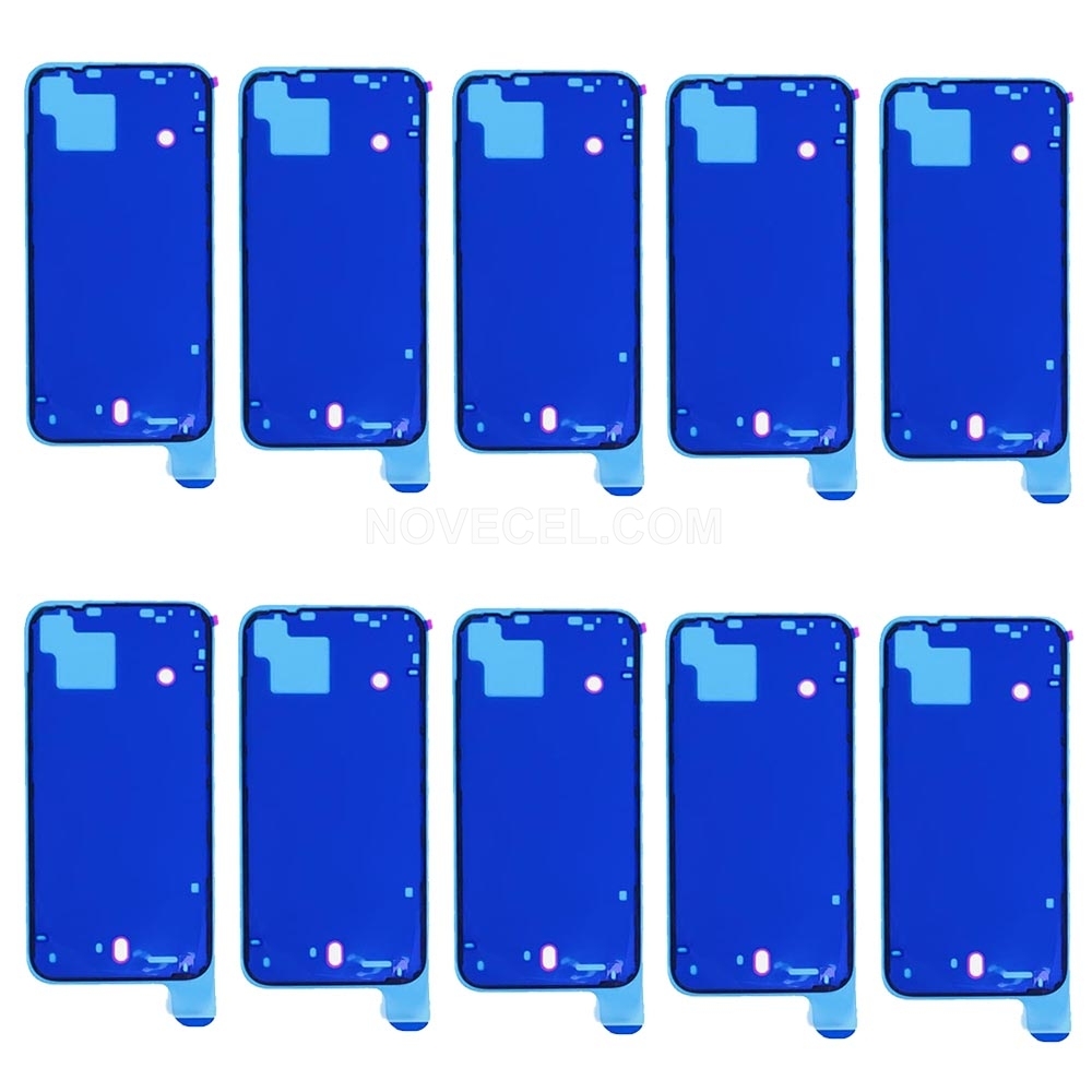 10 PCS/Lot Frame Sticker for iPhone 14 Plus_Front&Back
