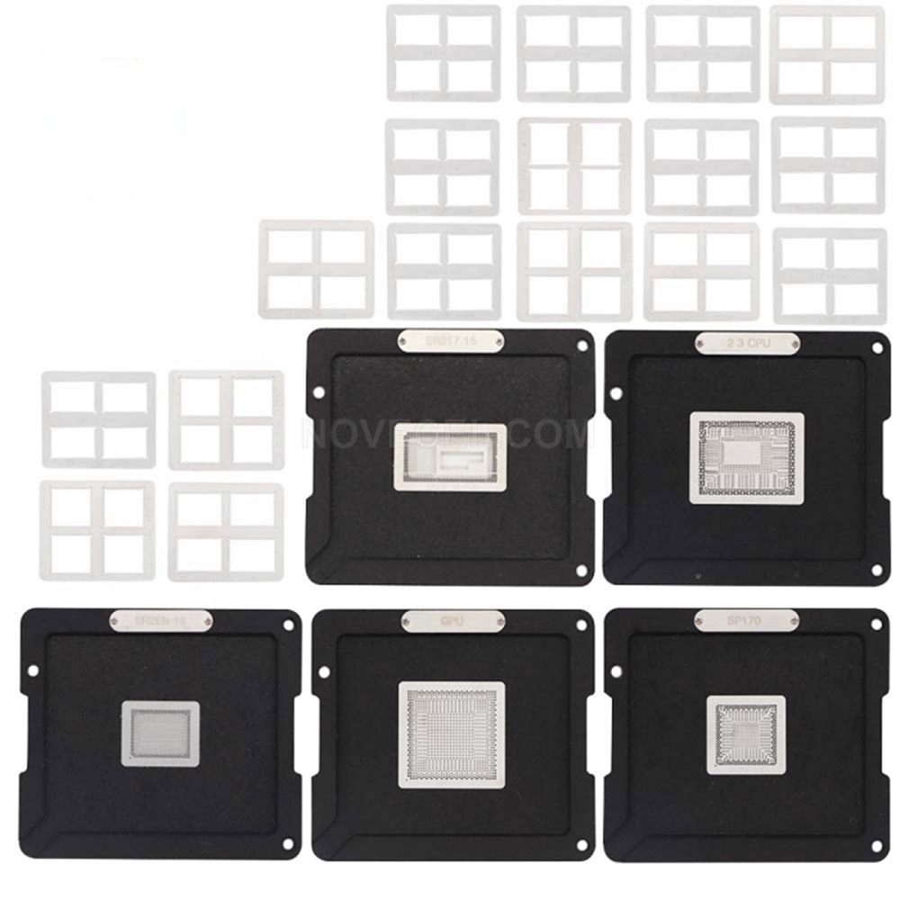 DS-908 MacBook BGA Reballing Platform & Stencil Set