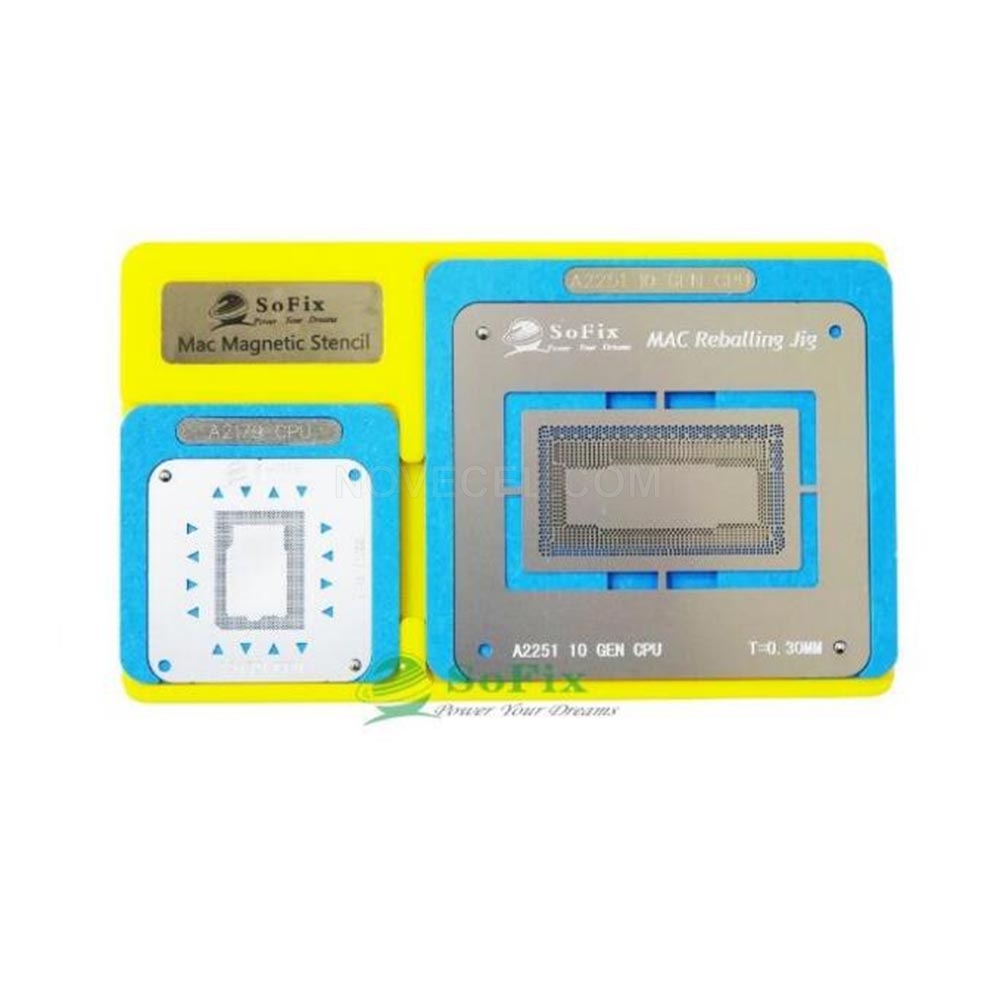 BGA Stencil with Magnet Base Set