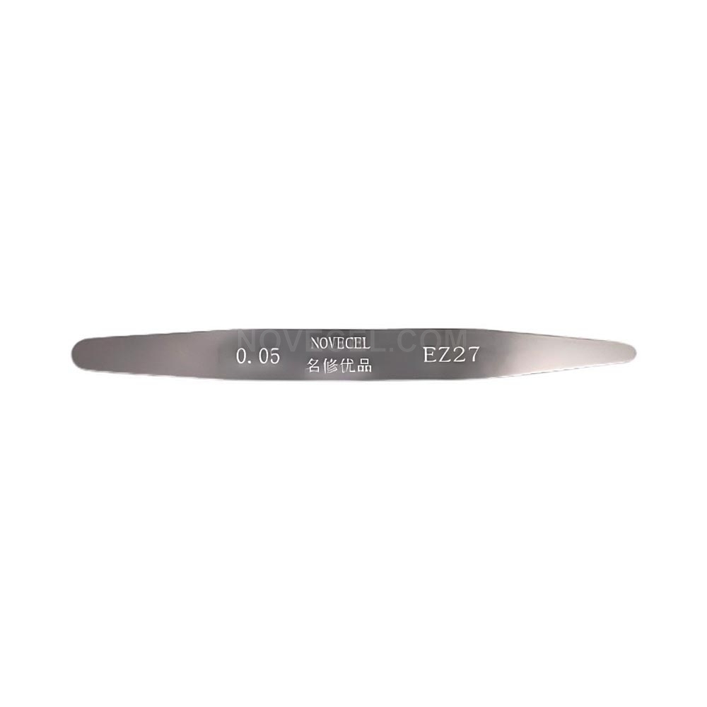 10 PCS/Set 0.1mm/0.08mm/0.05mm Stainless Sheet for Curve Screen Separation