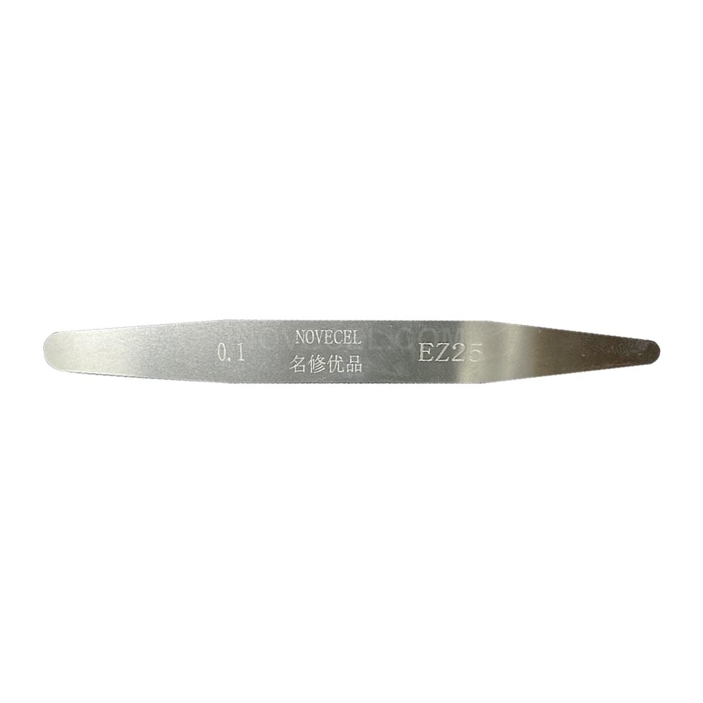 10 PCS/Set 0.1mm/0.08mm/0.05mm Stainless Sheet for Curve Screen Separation