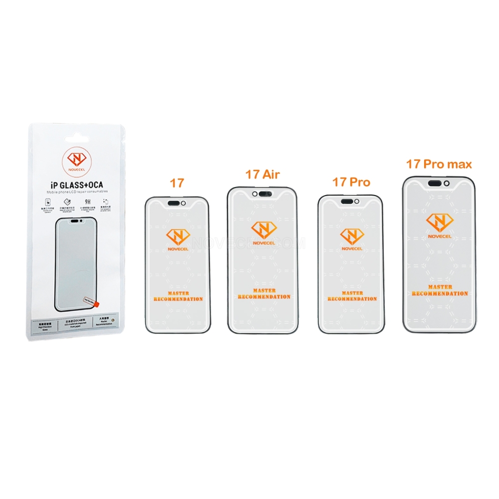 NOVECEL Front Glass+OCA for iPhone 17 Series