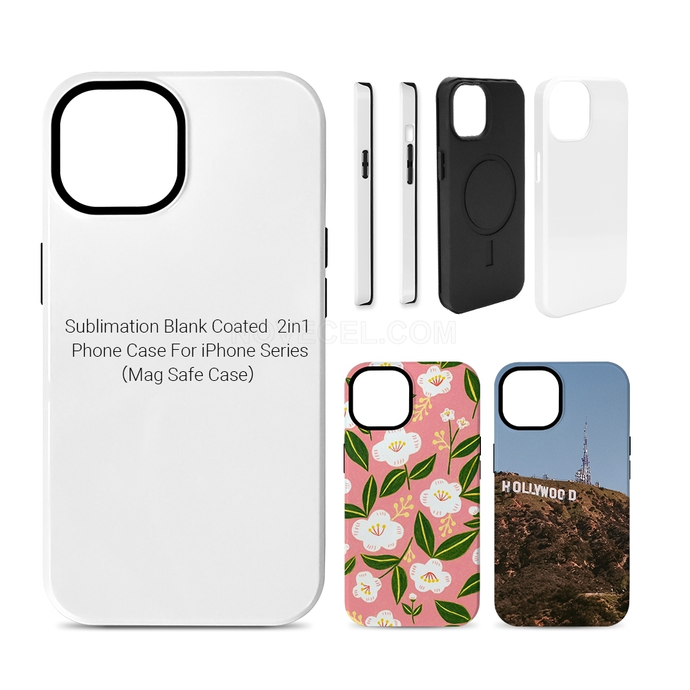 Premium 3-in-1 Sublimation Mobile Phone Magsafe Compatible Protection Case for Sublimation Machines