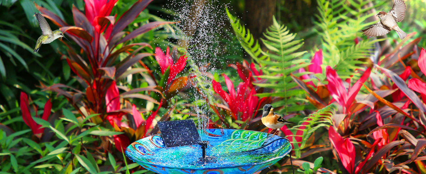 solar fountain