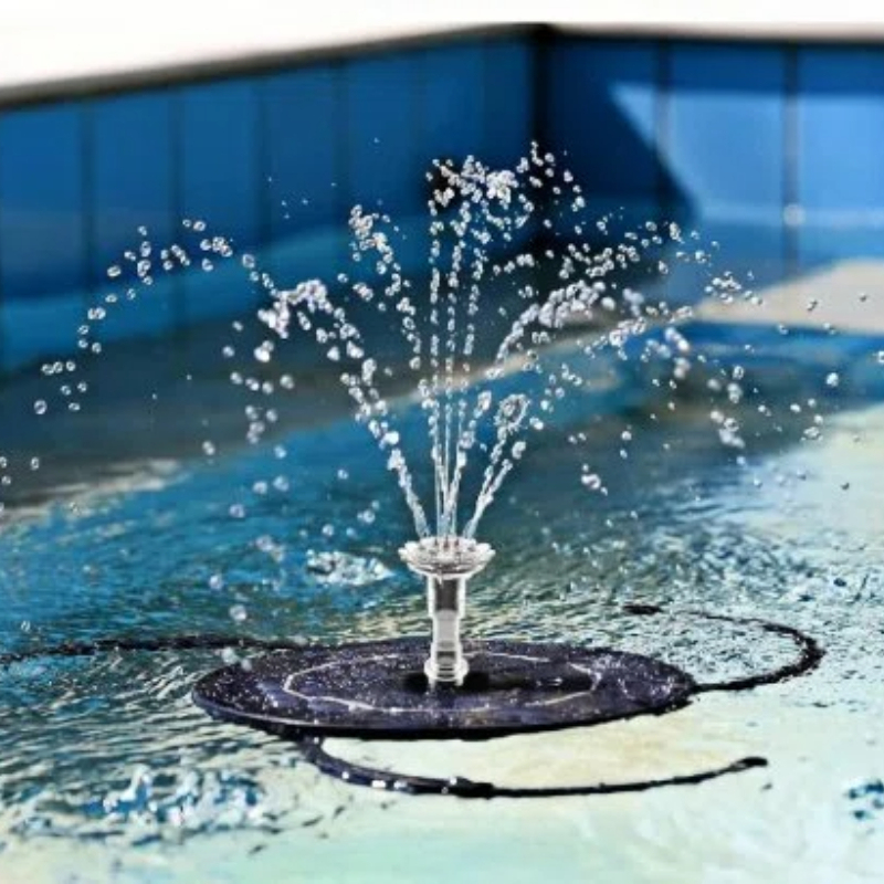 AISITIN 3.5W Solar Fountain Pump for Water Feature Outdoor DIY Solar Bird Bath Fountain with Multiple Nozzles, Solar Powered Water Fountain for Garden, Ponds, Fish Tank and Aquarium