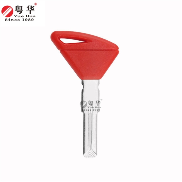 Suitable for Aprilia motorcycle keys, Aprilia 005 threaded center groove, RSV4/RS125/GPR150, copper key blanks
