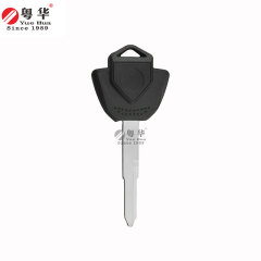 适用于凯悦摩托车钥匙，凯悦001黑色左单钥匙，竹峰凯悦400X/500X/525X摩托车钥匙坯，铜钥匙坯