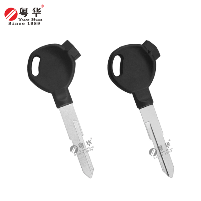 Suitable for Honda motorcycle keys, Wuyang Honda magnetic single-sided left blank, Honda motorcycle key blanks, copper key blanks