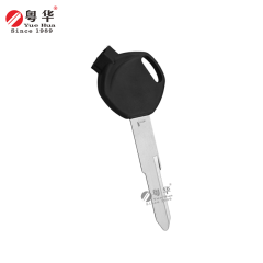 Suitable for Wuyang Honda motorcycle keys, Wuyang Honda 387 short LP left single, thickness 2.2mm plastic head motorcycle key blank with magnetic beads and plastic film