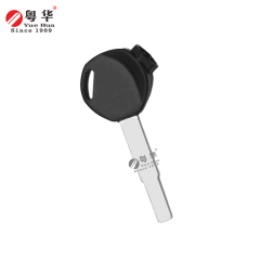 Suitable for Honda motorcycle keys, plastic Wuyang Honda flat keys, plastic head flat key blanks, locksmith supplies, with magnetic beads and plastic inserts