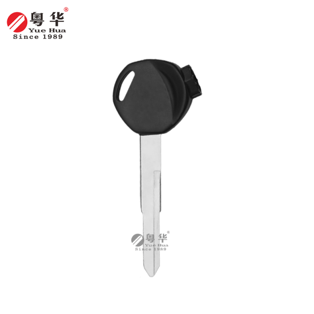 Suitable for Honda motorcycle keys, long magnetic beads motorcycle left/right single, rubber head magnetic key blanks, copper key blanks, motorcycle key blanks