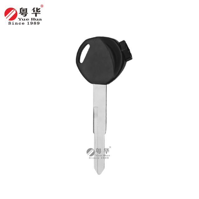 Suitable for Honda motorcycle keys, long magnetic beads motorcycle left/right single, rubber head magnetic key blanks, copper key blanks, motorcycle key blanks