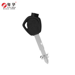 Suitable for Honda motorcycle keys, Honda magnetic short-left single, rubber head magnetic key blank, copper key blank with magnetic bead and film