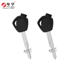Suitable for Honda motorcycle keys, Wuyang Honda left/right single-sided key blanks, magnetic head key blanks, copper key blanks with magnetic beads and plastic inserts