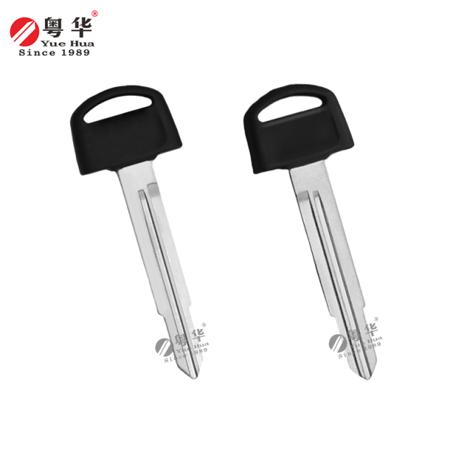 Suitable for Honda motorcycle keys, extra long shark left/right double plastic head key blanks, motorcycle key blanks, Yuehua key locksmith supplies