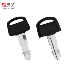 Suitable for Honda motorcycle keys, Da Sha left/right single rubber head key blanks, copper key blanks, Yuehua key locksmith supplies
