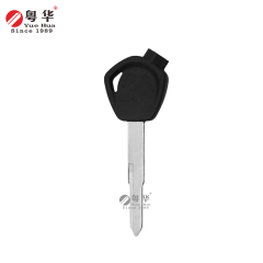Suitable for Honda motorcycle keys, Wuyang Honda left/right single-sided key blanks, magnetic head key blanks, copper key blanks with magnetic beads and plastic inserts
