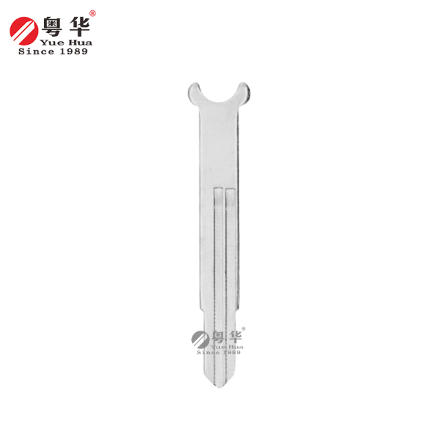 Suitable for Honda motorcycle keys, short magnetic beads, left and right dual keys, locksmith supplies, Yuehua key blanks, copper key blanks