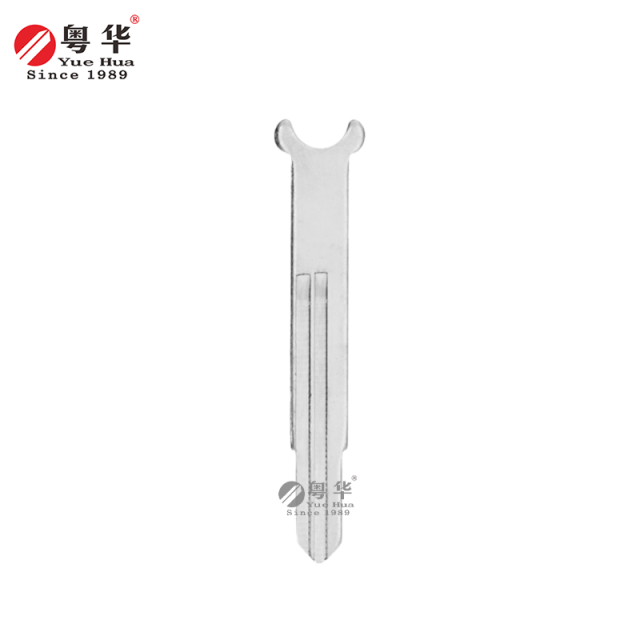 Suitable for Honda motorcycle keys, short magnetic beads, left and right dual keys, locksmith supplies, Yuehua key blanks, copper key blanks