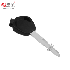Suitable for Honda motorcycle keys, Honda magnetic short-left single, rubber head magnetic key blank, copper key blank with magnetic bead and film