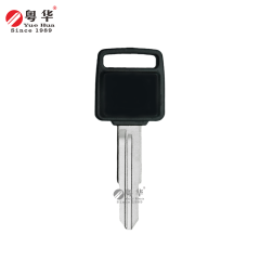 Suitable for Honda motorcycle keys, Honda 028 Right Double motorcycle key blanks, available in black, red, and blue, Yuehua key locksmith supplies