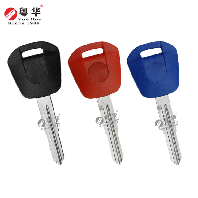 Suitable for Honda motorcycle keys, Honda 025 right double, Gold Wing GL1500/1800 F6B rubber head mot key, copper key blank