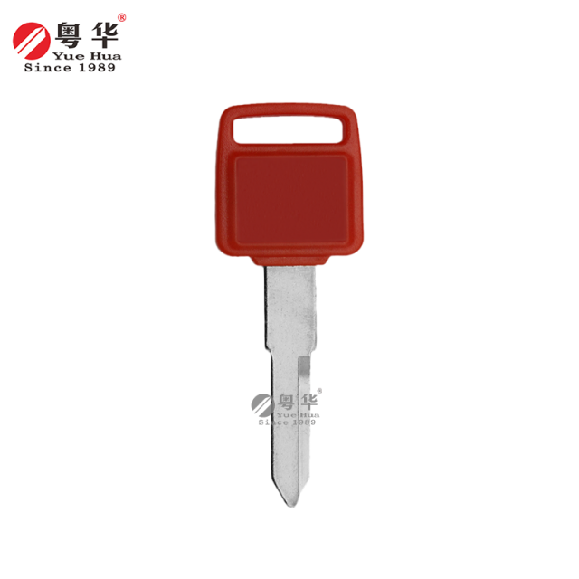 Suitable for Honda motorcycle keys. Honda 026 left single slot key blank. Copper material motorcycle key blank. Locksmith consumable.