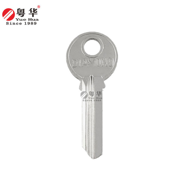Electrician's key blank, round antique spherical lock key material, large yuan slot, round slot key blank, civilian door key
