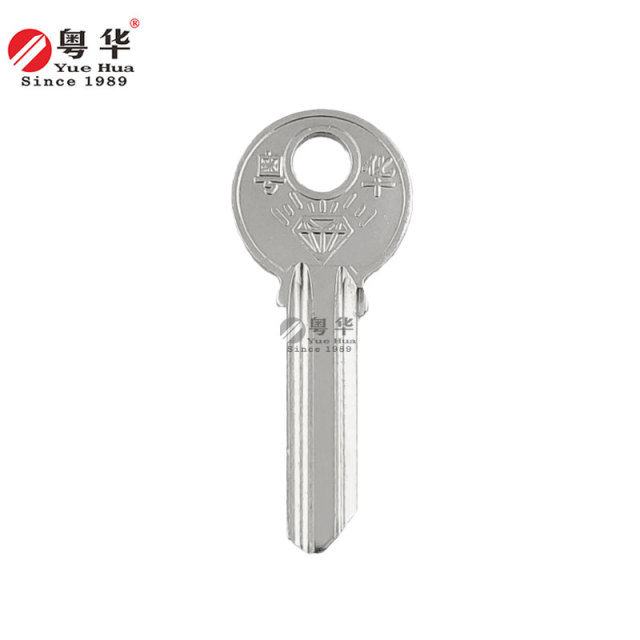 Electrician's key blank, round antique spherical lock key material, large yuan slot, round slot key blank, civilian door key