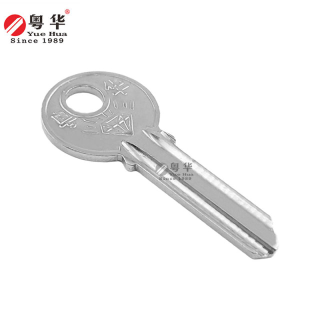 Electrician's key blank, round antique spherical lock key material, large yuan slot, round slot key blank, civilian door key