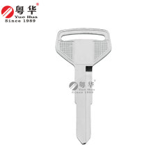 Suitable for Toyota car keys, small car spare ignition key blanks, left and right grooves, long Toyota left and right single