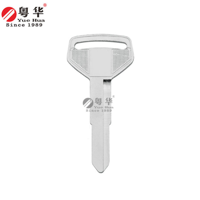 Suitable for Toyota car keys, small car spare ignition key blanks, left and right grooves, long Toyota left and right single