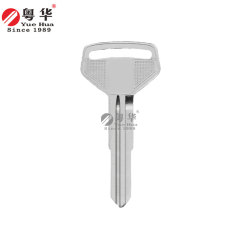 Suitable for Toyota car keys, small car spare ignition key blanks, left and right grooves, long Toyota left and right double grooves