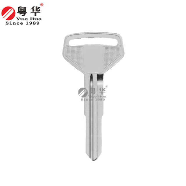 Suitable for Toyota car keys, small car spare ignition key blanks, left and right grooves, long Toyota left and right double grooves