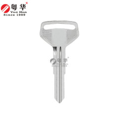 Suitable for Toyota car keys, small car spare ignition key blanks, left and right grooves, long Toyota left and right double grooves