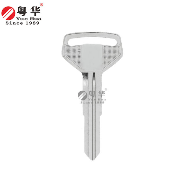 Suitable for Toyota car keys, small car spare ignition key blanks, left and right grooves, long Toyota left and right double grooves