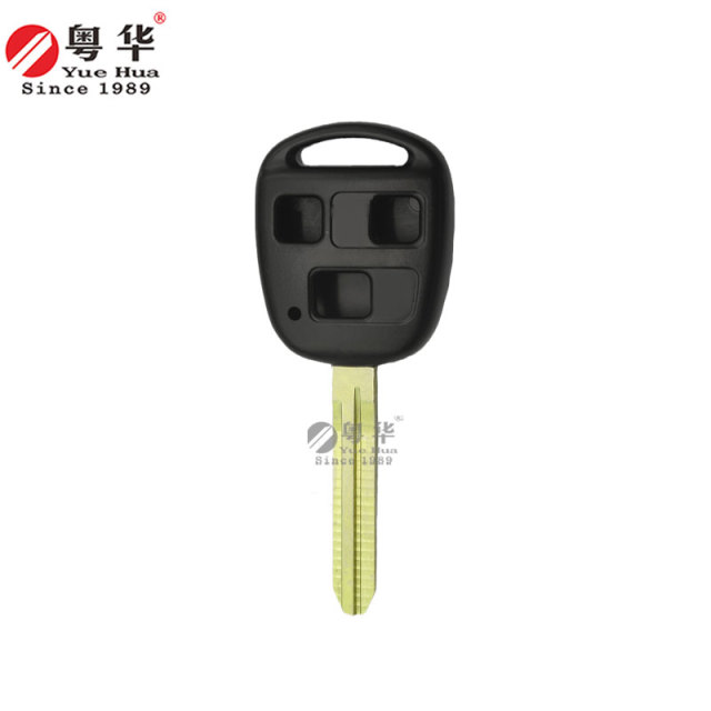 Suitable for Toyota car keys, Toyota 3-button-YH Prado Camry Land Cruiser car key shell remote control
